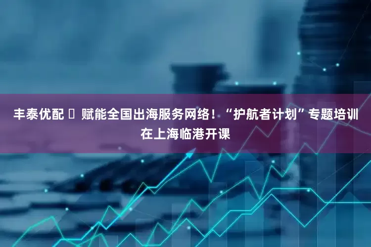 丰泰优配 ​赋能全国出海服务网络！“护航者计划”专题培训在上海临港开课