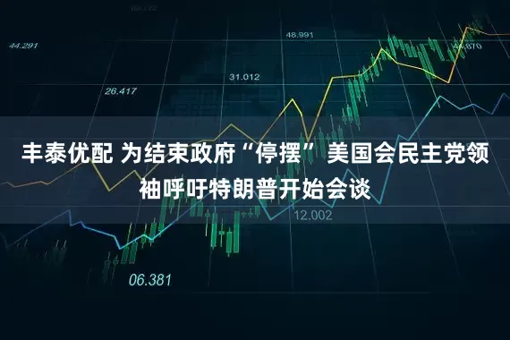 丰泰优配 为结束政府“停摆” 美国会民主党领袖呼吁特朗普开始会谈